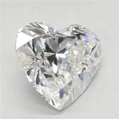 7.09ct E VVS2 Rare Carat Ideal Cut Heart Lab Grown Diamond
