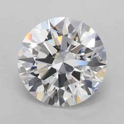 2.03ct D FL Rare Carat Ideal Cut Round Lab Grown Diamond