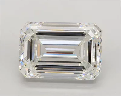 32.26ct G VS1 Rare Carat Ideal Cut Emerald Lab Grown Diamond