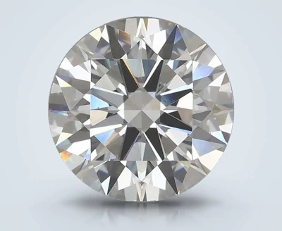 3.07ct H VS1 Rare Carat Ideal Cut Round Lab Grown Diamond