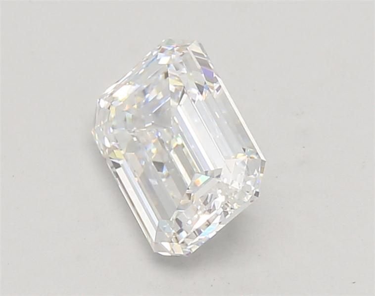 1.32ct D VS1 Rare Carat Ideal Cut Emerald Lab Grown Diamond