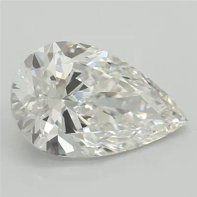 2.55ct F VVS2 Rare Carat Ideal Cut Pear Lab Grown Diamond