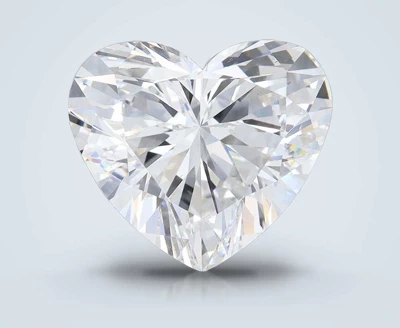 8.07ct E VS1 Rare Carat Ideal Cut Heart Lab Grown Diamond
