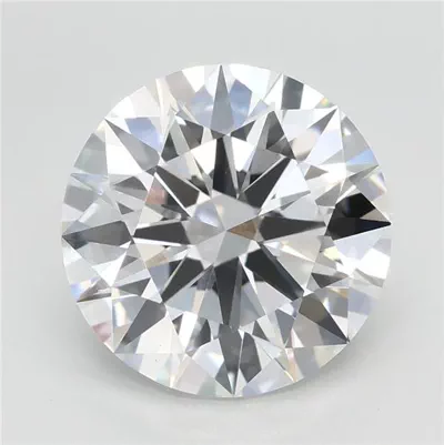 3.21ct E VS1 Rare Carat Ideal Cut Round Lab Grown Diamond