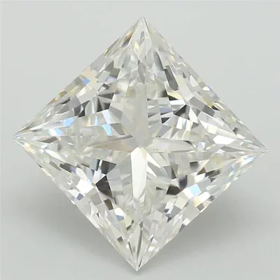 2.55ct E VS2 Rare Carat Ideal Cut Princess Lab Grown Diamond