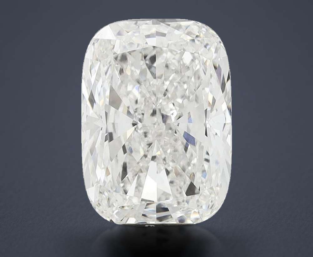 10.30ct F VVS2 Rare Carat Ideal Cut Cushion Lab Grown Diamond