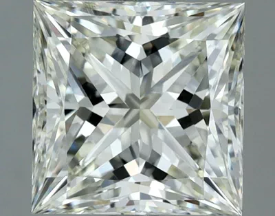 2.03ct K VVS1 Rare Carat Ideal Cut Princess Diamond