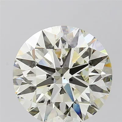 3.72ct K SI2 Ideal Cut Round Diamond