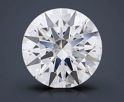 6.14ct G VS2 Rare Carat Ideal Cut Round Lab Grown Diamond