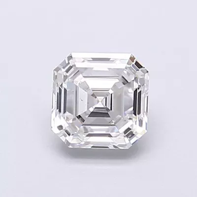 0.70ct D VS1 Very Good Cut Asscher Lab Grown Diamond