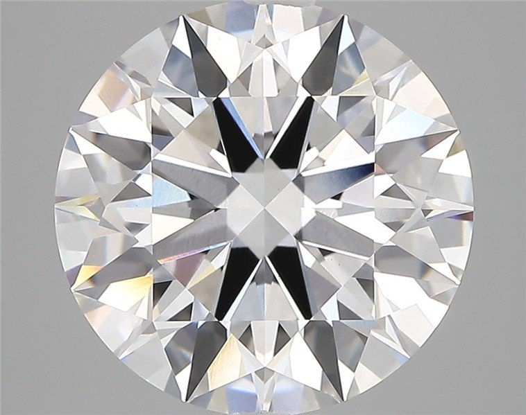 6.01ct D VVS2 Rare Carat Ideal Cut Round Lab Grown Diamond