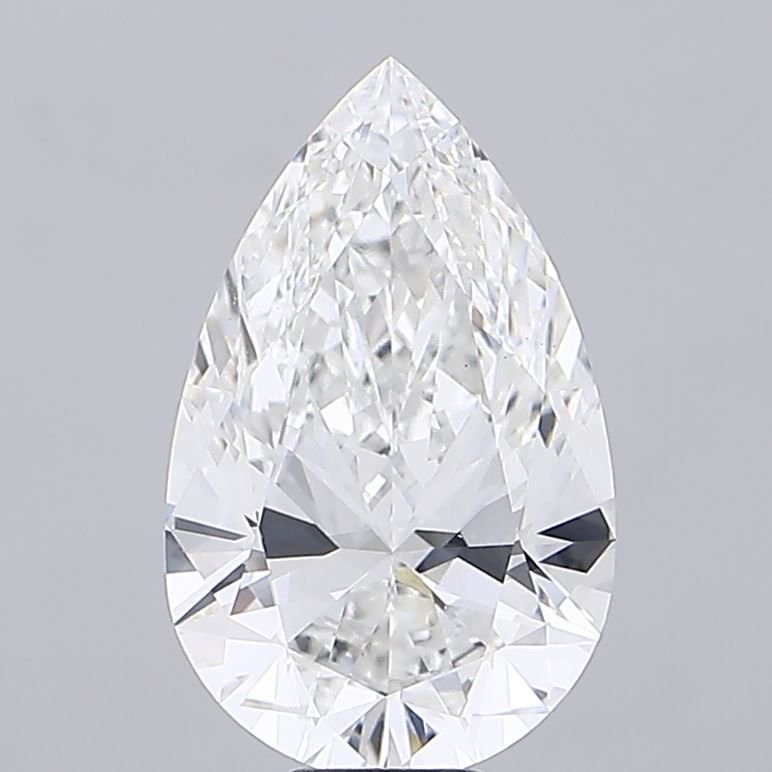 12.04ct F VS1 Rare Carat Ideal Cut Pear Lab Grown Diamond