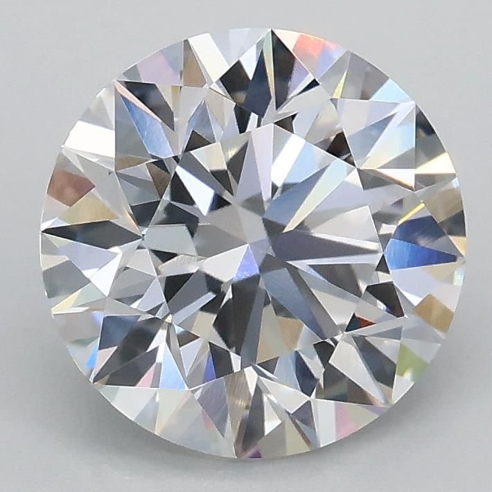 2.09ct E VVS2 Rare Carat Ideal Cut Round Lab Grown Diamond