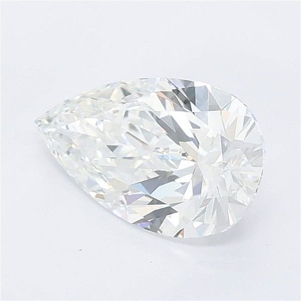 1.09ct E VVS2 Rare Carat Ideal Cut Pear Lab Grown Diamond