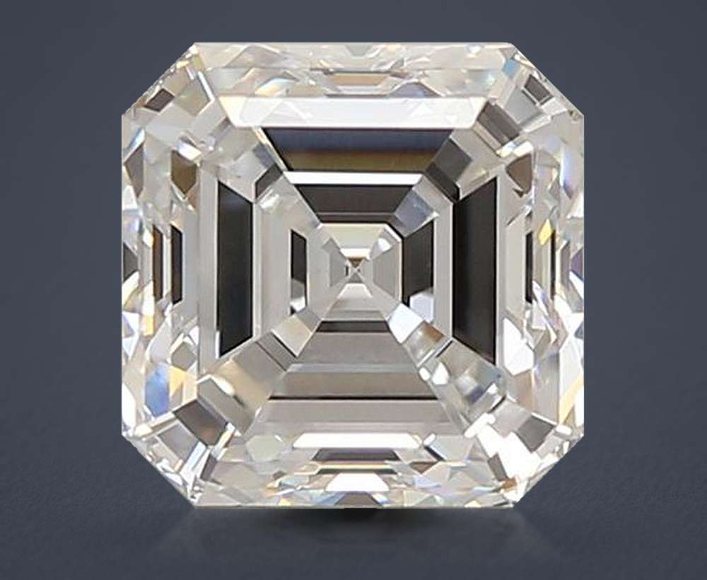 2.82ct E VVS2 Rare Carat Ideal Cut Asscher Lab Grown Diamond