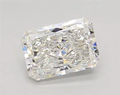 3.05ct E VVS2 Rare Carat Ideal Cut Radiant Lab Grown Diamond