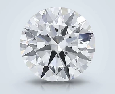 3.07ct H VVS2 Rare Carat Ideal Cut Round Lab Grown Diamond