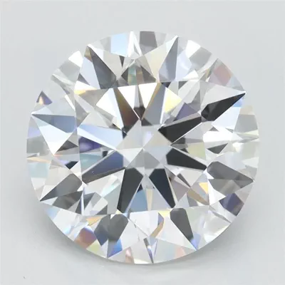 3.15ct D IF Rare Carat Ideal Cut Round Lab Grown Diamond