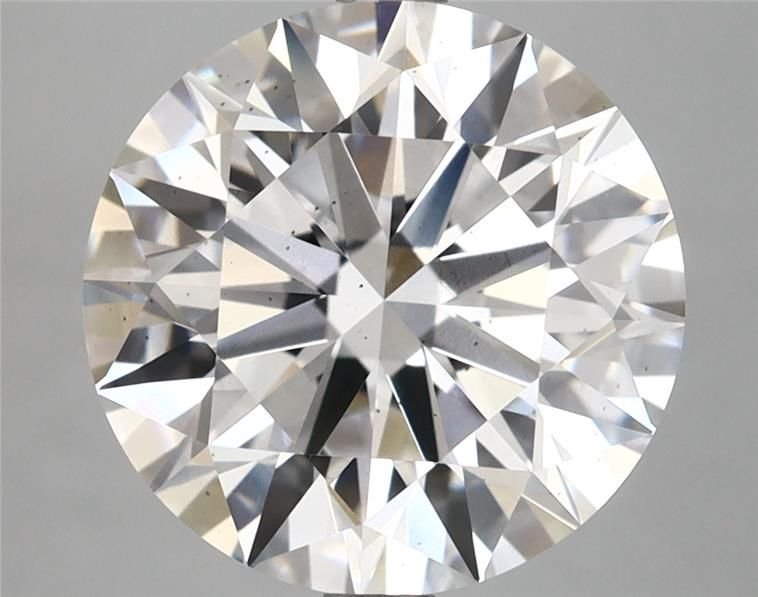 5.53ct E SI1 Rare Carat Ideal Cut Round Lab Grown Diamond