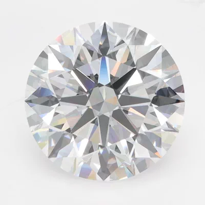 4.40ct D FL Rare Carat Ideal Cut Round Lab Grown Diamond