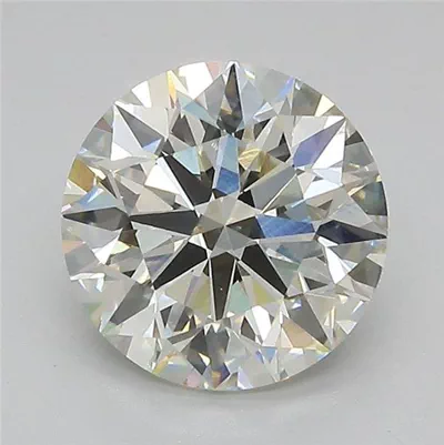 2.54ct J VS1 Rare Carat Ideal Cut Round Lab Grown Diamond