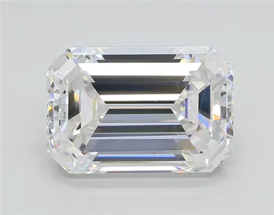 2.50ct E VS1 Excellent Cut Emerald Lab Grown Diamond