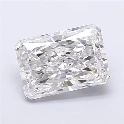 4.00ct F VVS2 Rare Carat Ideal Cut Radiant Lab Grown Diamond