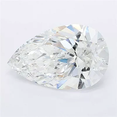 2.50ct E VVS2 Rare Carat Ideal Cut Pear Lab Grown Diamond