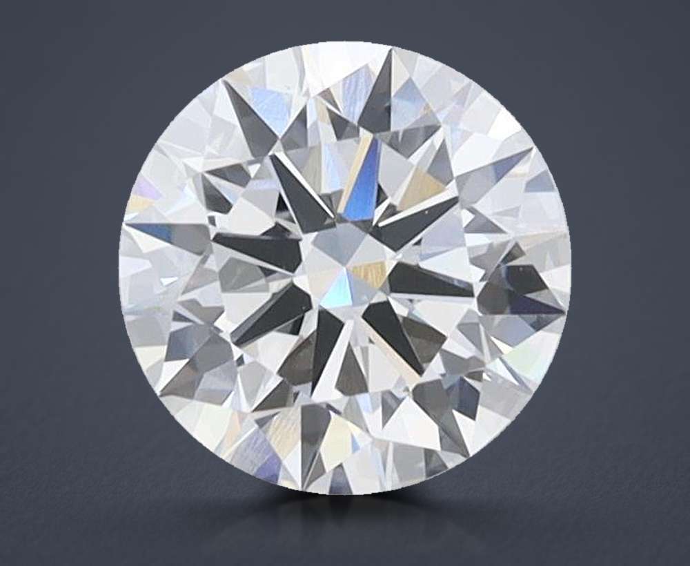 1.00ct D VVS2 Rare Carat Ideal Cut Round Lab Grown Diamond