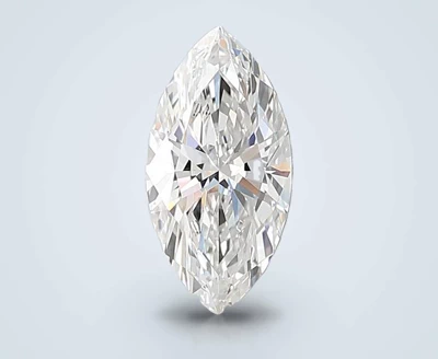 2.51ct E VVS2 Rare Carat Ideal Cut Marquise Lab Grown Diamond