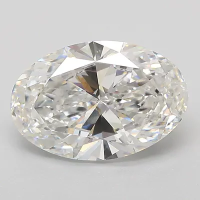 2.59ct F VVS2 Very Good Cut Oval Lab Grown Diamond