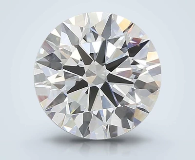 3.26ct F VS1 Rare Carat Ideal Cut Round Lab Grown Diamond