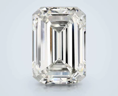 13.02ct F VVS2 Rare Carat Ideal Cut Emerald Lab Grown Diamond