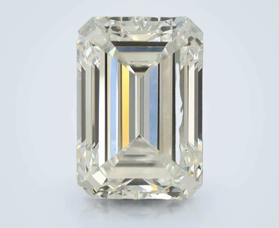 7.09ct F VS1 Rare Carat Ideal Cut Emerald Lab Grown Diamond