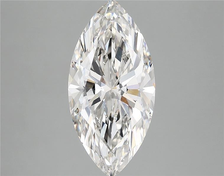 3.07ct H VS1 Rare Carat Ideal Cut Marquise Lab Grown Diamond