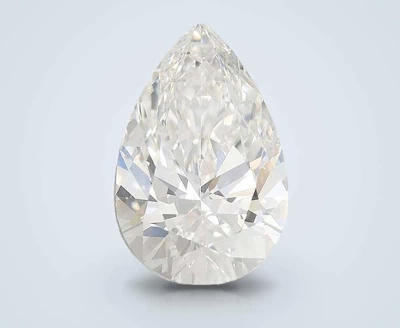 3.03ct E VS1 Rare Carat Ideal Cut Pear Lab Grown Diamond