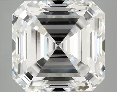 7.20ct F VVS2 Excellent Cut Asscher Lab Grown Diamond