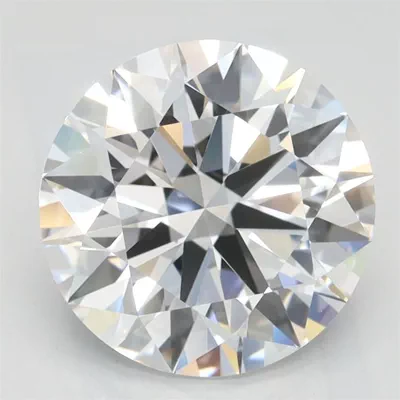 2.58ct D VVS1 Rare Carat Ideal Cut Round Lab Grown Diamond