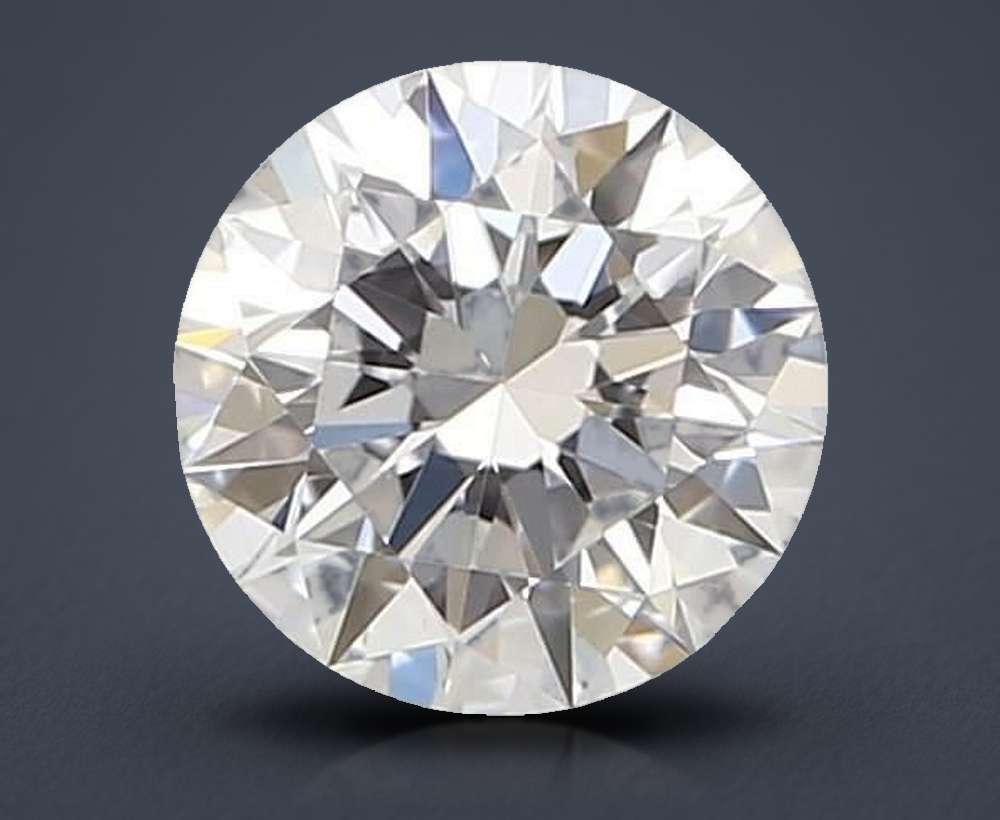 0.34ct E VVS1 Rare Carat Ideal Cut Round Diamond