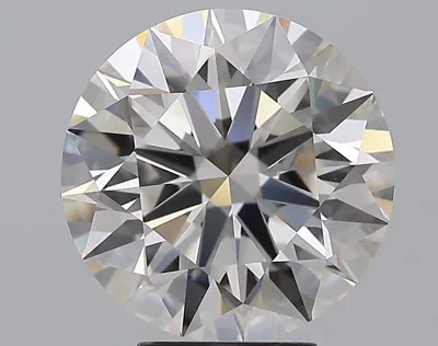 5.01ct H IF Rare Carat Ideal Cut Round Diamond