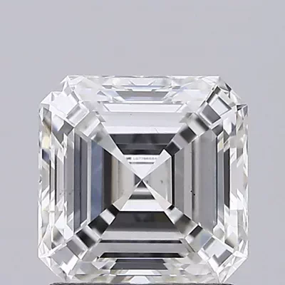 1.31ct F VS1 Excellent Cut Asscher Lab Grown Diamond