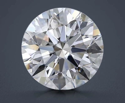 4.51ct E SI2 Rare Carat Ideal Cut Round Diamond