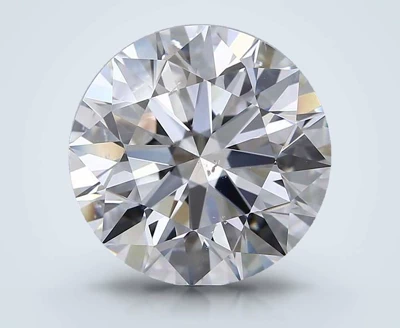 4.51ct E SI2 Rare Carat Ideal Cut Round Diamond