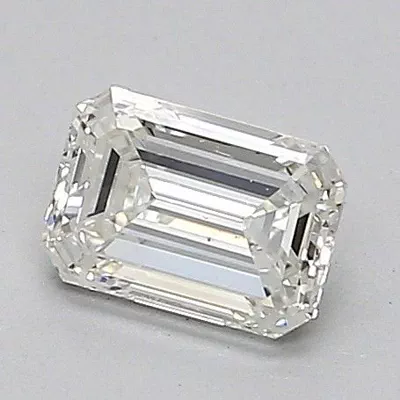 0.52ct J VS2 Rare Carat Ideal Cut Emerald Diamond