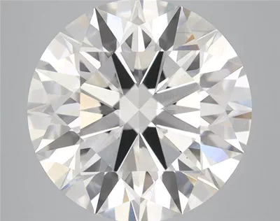 6.55ct H VS1 Rare Carat Ideal Cut Round Lab Grown Diamond