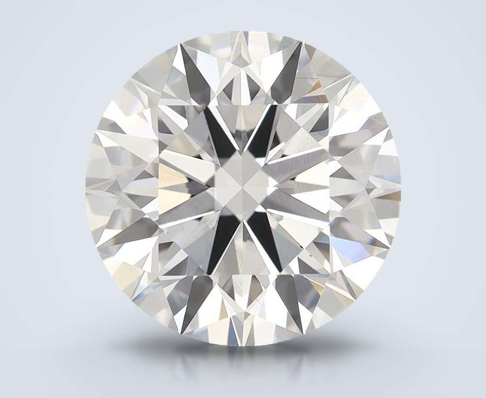 6.55ct H VS1 Rare Carat Ideal Cut Round Lab Grown Diamond