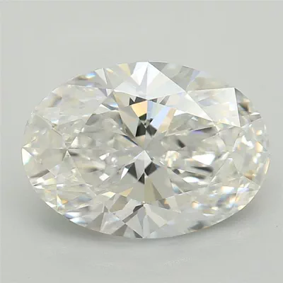 1.58ct E VVS2 Rare Carat Ideal Cut Oval Lab Grown Diamond
