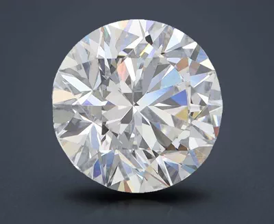 3.51ct E VVS2 Excellent Cut Round Lab Grown Diamond