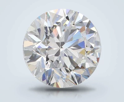 3.51ct E VVS2 Excellent Cut Round Lab Grown Diamond