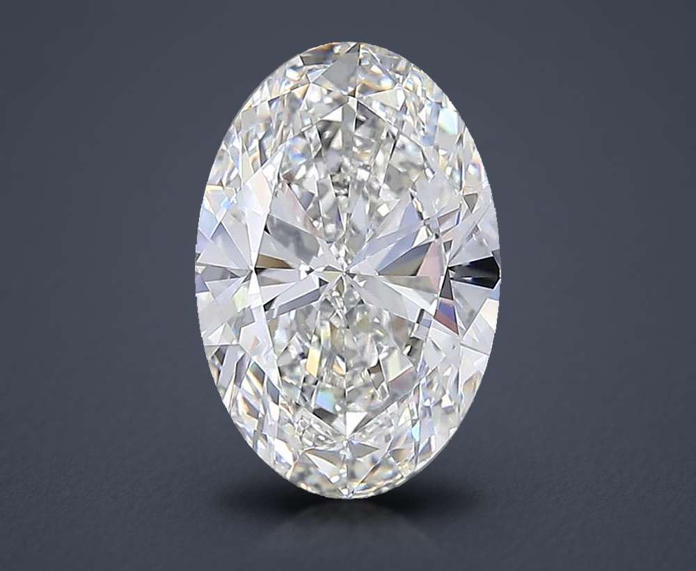 15.05ct F VS1 Rare Carat Ideal Cut Oval Lab Grown Diamond